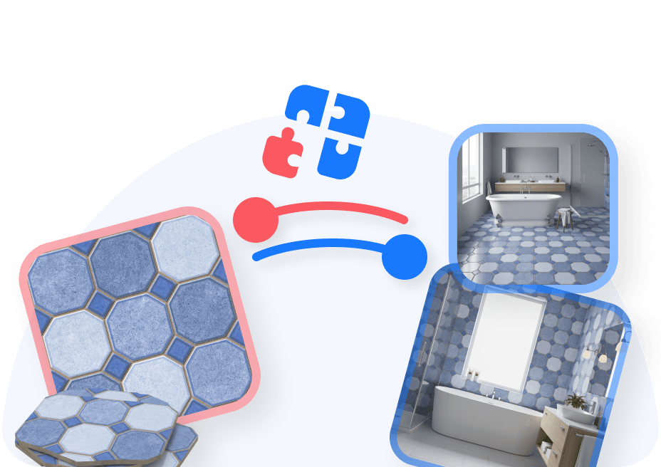 integrate visual materials effectively