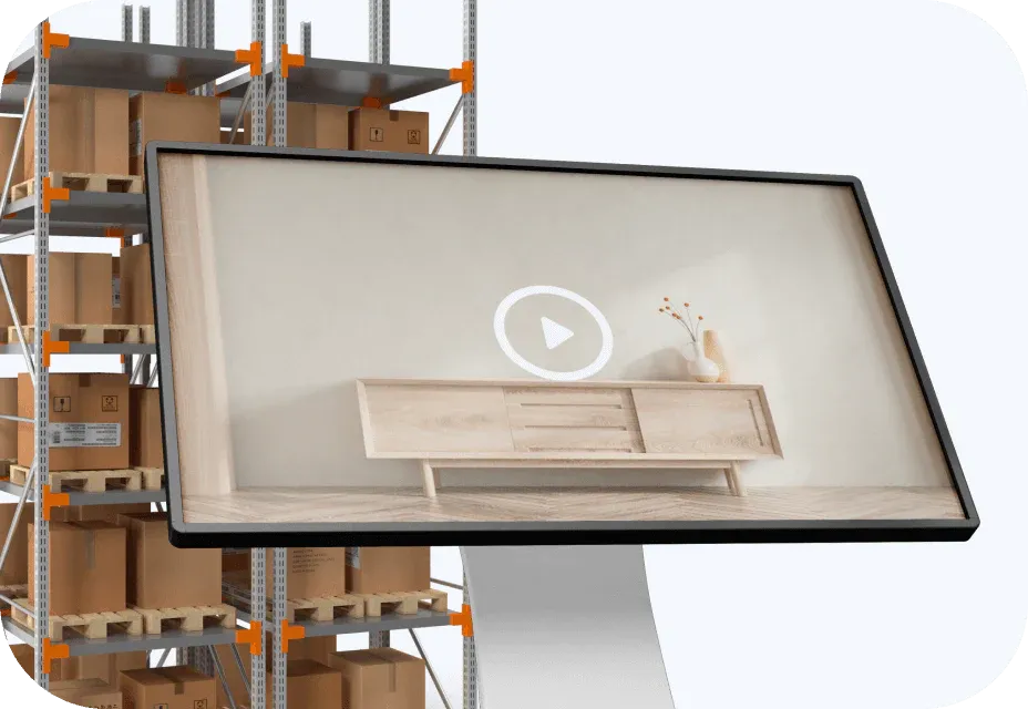 Short product videos rendering