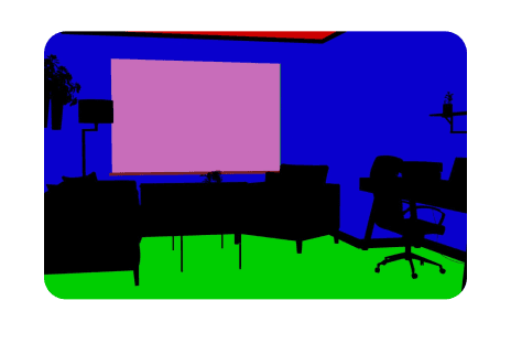 Indoor scene semantic segmentation