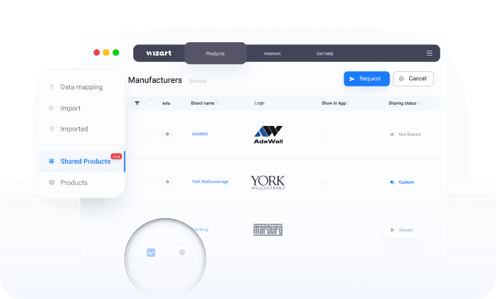 Data sharing via PIM