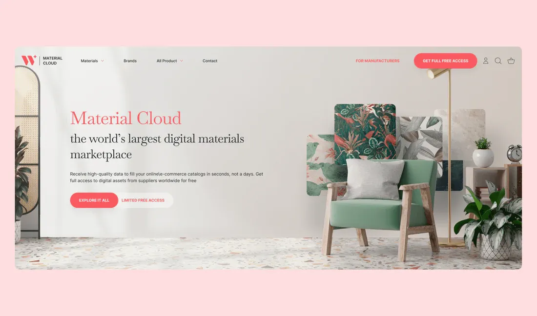 The world’s largest digital materials marketplace