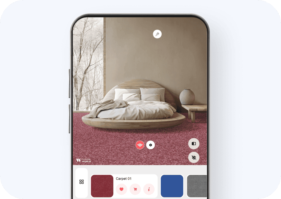carpet visualizer app
