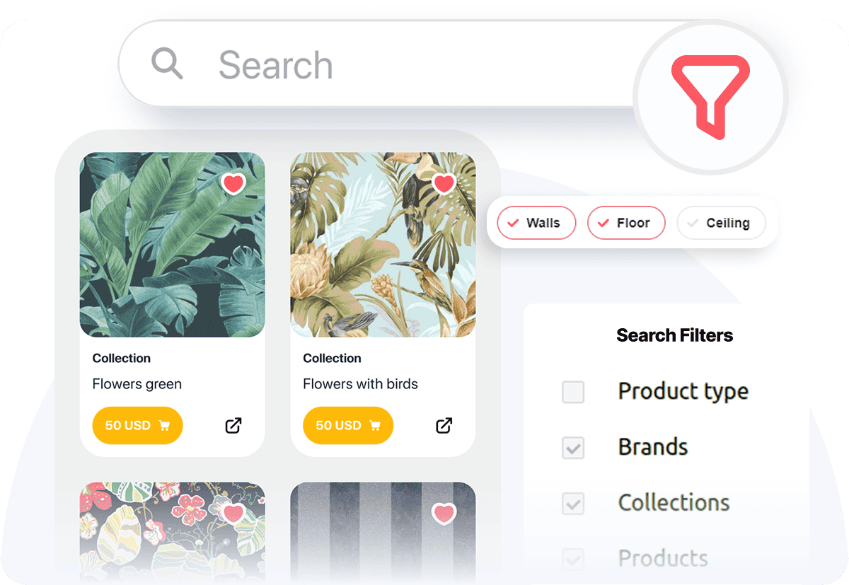 Filtering and Searching
