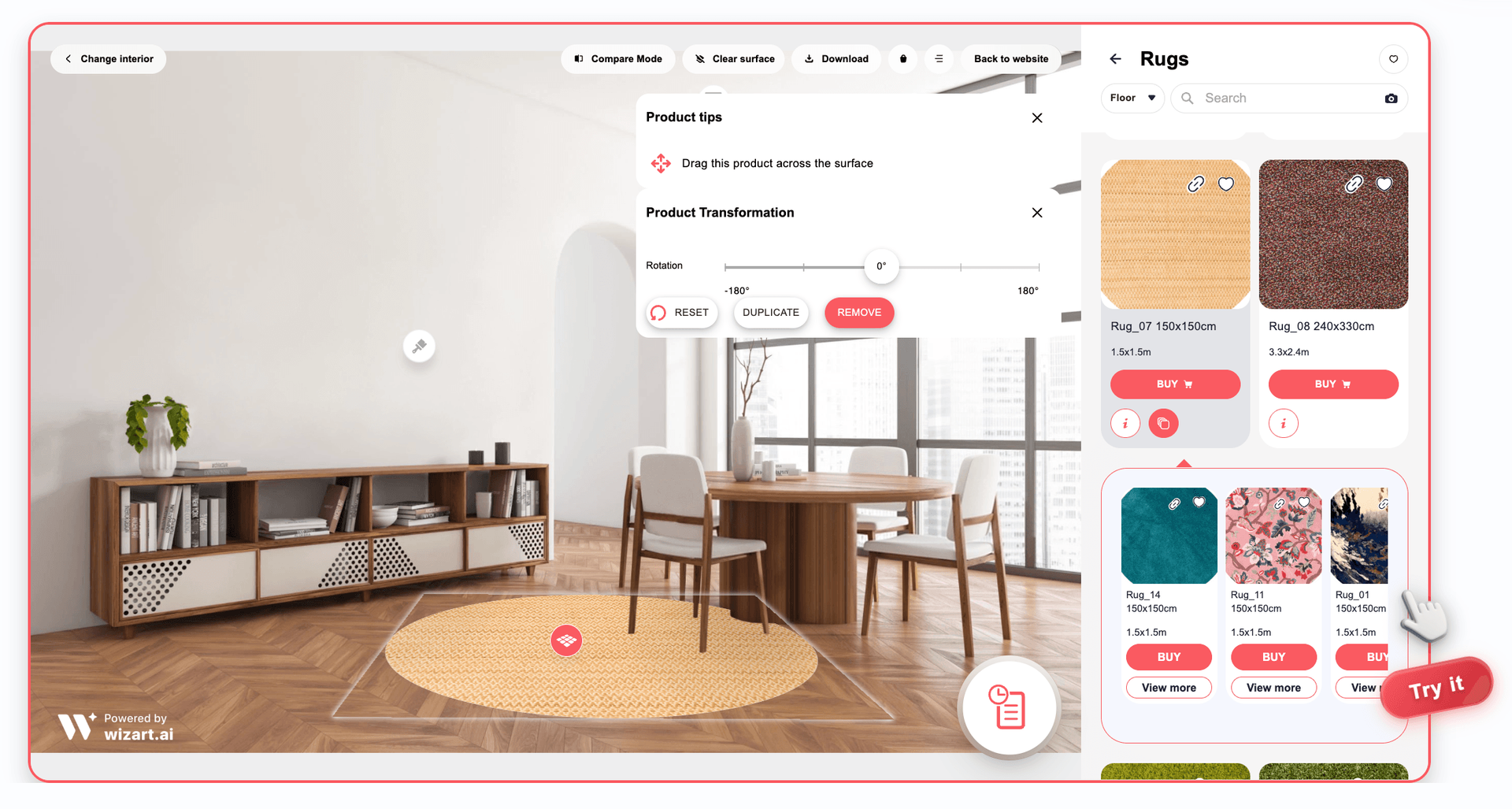 RUG ROOM VISUALIZER APP | VIEW RUGS IN YOUR ROOM